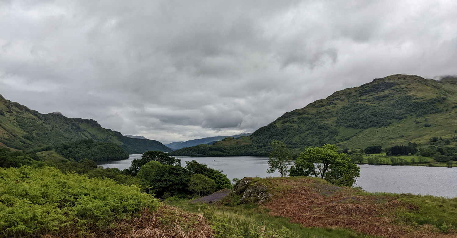 A view of the northern part of Loch Lomond