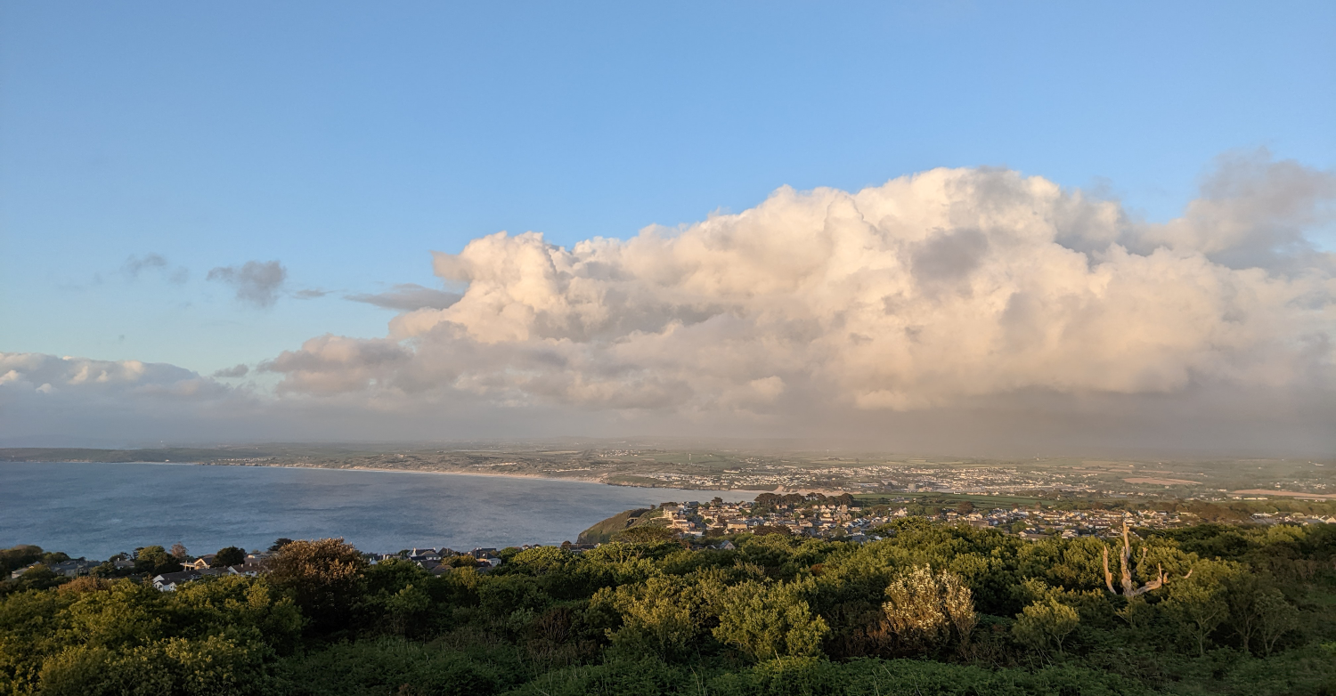 Sunset at St Ives in Cornwall